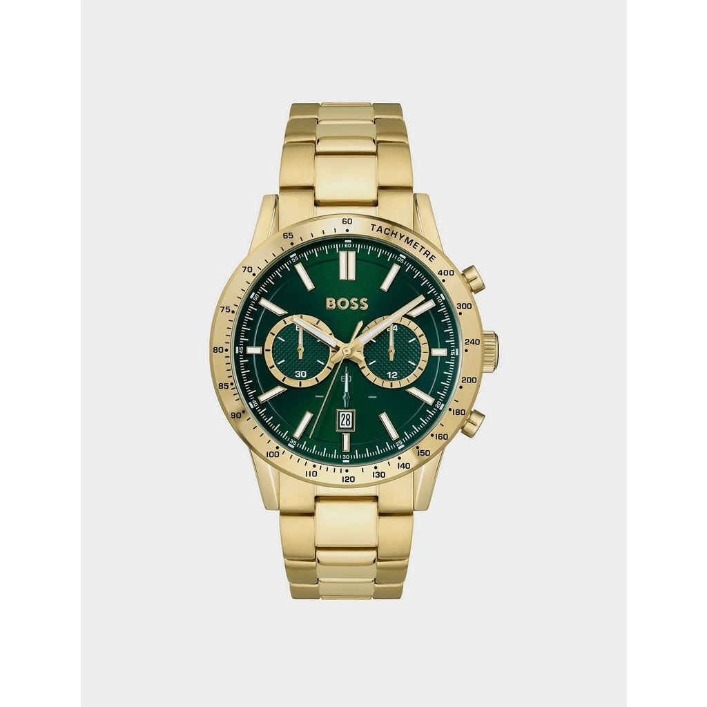 Hugo Boss Mens Accessories Allure Watch in Gold Stainless Steel - One Size